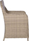 vidaXL - Tuinstoelen - 2 - st - met - kussens - poly - rattan - bruin