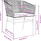 vidaXL - Tuinstoelen - 2 - st - met - kussens - poly - rattan - bruin