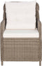 vidaXL - Tuinstoelen - 2 - st - met - kussens - poly - rattan - bruin