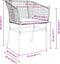 vidaXL - Tuinstoelen - 2 - st - met - kussens - poly - rattan - bruin