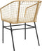 vidaXL - Tuinstoelen - 2 - st - met - kussens - poly - rattan - bruin