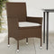 vidaXL - Tuinstoelen - 2 - st - met - kussens - poly - rattan - bruin