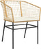 vidaXL - Tuinstoelen - 2 - st - met - kussens - poly - rattan - bruin