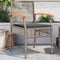 vidaXL - Tuinstoelen - 2 - st - met - kussens - poly - rattan - en - acaciahout - grijs