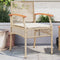 vidaXL - Tuinstoelen - 2 - st - met - kussens - poly - rattan - en - acaciahout - beige