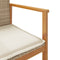 vidaXL - Tuinstoelen - 2 - st - met - kussens - poly - rattan - en - massief - hout - beige