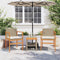 vidaXL - Tuinstoelen - 2 - st - met - kussens - poly - rattan - en - massief - hout - beige
