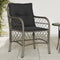 vidaXL - Tuinstoelen - 2 - st - met - kussens - poly - rattan - grijs