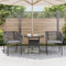 vidaXL - Tuinstoelen - 2 - st - met - kussens - poly - rattan - grijs