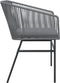vidaXL - Tuinstoelen - 2 - st - met - kussens - poly - rattan - grijs