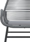 vidaXL - Tuinstoelen - 2 - st - met - kussens - poly - rattan - grijs