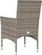 vidaXL - Tuinstoelen - 2 - st - met - kussens - poly - rattan - grijs