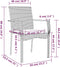 vidaXL - Tuinstoelen - 2 - st - met - kussens - poly - rattan - grijs
