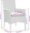 vidaXL - Tuinstoelen - 2 - st - met - kussens - poly - rattan - grijs