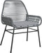 vidaXL - Tuinstoelen - 2 - st - met - kussens - poly - rattan - grijs