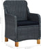 vidaXL - Tuinstoelen - 2 - st - met - kussens - poly - rattan - donkergrijs