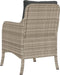 vidaXL - Tuinstoelen - 2 - st - met - kussens - poly - rattan - lichtgrijs