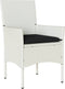 vidaXL - Tuinstoelen - 2 - st - met - kussens - poly - rattan - wit