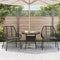 vidaXL - Tuinstoelen - 2 - st - met - kussens - poly - rattan - zwart