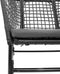 vidaXL - Tuinstoelen - 2 - st - met - kussens - poly - rattan - zwart