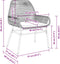 vidaXL - Tuinstoelen - 2 - st - met - kussens - poly - rattan - zwart