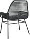 vidaXL - Tuinstoelen - 2 - st - met - kussens - poly - rattan - zwart