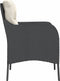vidaXL - Tuinstoelen - 2 - st - met - kussens - poly - rattan - zwart