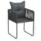 vidaXL - Tuinstoelen - 2 - st - met - kussens - poly - rattan - zwart