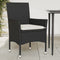 vidaXL - Tuinstoelen - 2 - st - met - kussens - poly - rattan - zwart