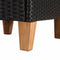 vidaXL - Tuinstoelen - 2 - st - met - kussens - poly - rattan - zwart