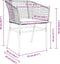 vidaXL - Tuinstoelen - 2 - st - met - kussens - poly - rattan - zwart
