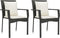 vidaXL - Tuinstoelen - 2 - st - met - kussens - poly - rattan - zwart