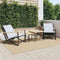 vidaXL - Tuinstoelen - 2 - st - met - kussens - staal - zwart