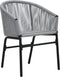 vidaXL - Tuinstoelen - 2 - st - PE-rattan - antracietkleurig
