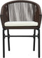 vidaXL - Tuinstoelen - 2 - st - PE-rattan - bruin
