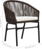 vidaXL - Tuinstoelen - 2 - st - PE-rattan - bruin