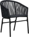 vidaXL - Tuinstoelen - 2 - st - PE-rattan - zwart