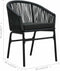 vidaXL - Tuinstoelen - 2 - st - PE-rattan - zwart