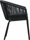 vidaXL - Tuinstoelen - 2 - st - PE-rattan - zwart