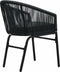vidaXL - Tuinstoelen - 2 - st - PE-rattan - zwart