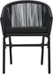 vidaXL - Tuinstoelen - 2 - st - PE-rattan - zwart
