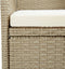 vidaXL - Tuinstoelen - 2 - st - poly - rattan - beige