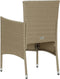 vidaXL - Tuinstoelen - 2 - st - poly - rattan - beige