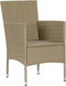 vidaXL - Tuinstoelen - 2 - st - poly - rattan - beige