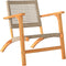 vidaXL - Tuinstoelen - 2 - st - poly - rattan - en - acaciahout - beige