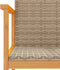 vidaXL - Tuinstoelen - 2 - st - poly - rattan - en - massief - hout - beige