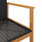 vidaXL-Tuinstoelen-2-st-poly-rattan-en-massief-hout-zwart