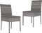 vidaXL - Tuinstoelen - 2 - st - poly - rattan - grijs