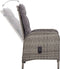vidaXL - Tuinstoelen - 2 - st - poly - rattan - grijs