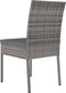 vidaXL - Tuinstoelen - 2 - st - poly - rattan - grijs